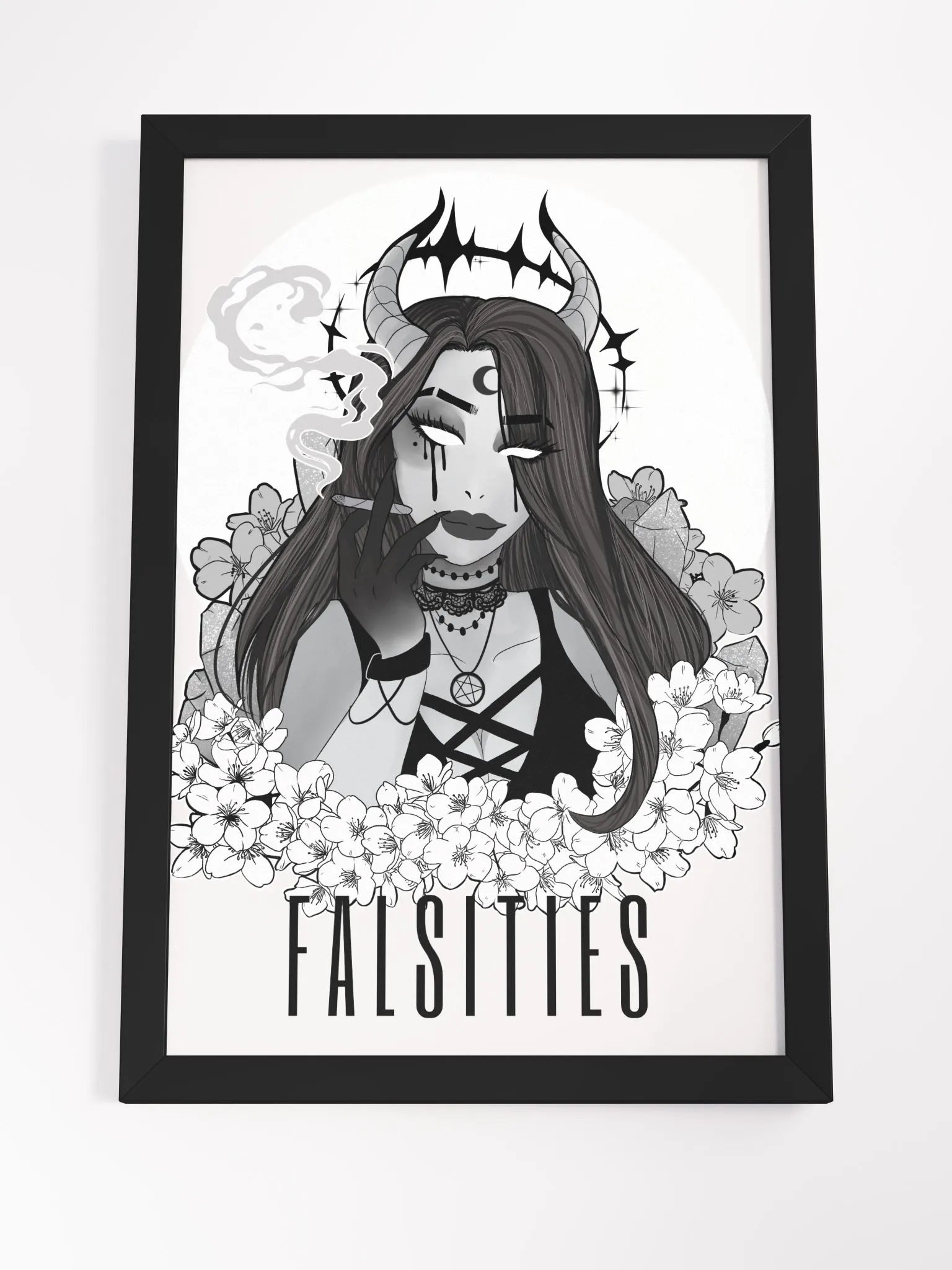 DEMON POSTER (FRAMED) product image (4)