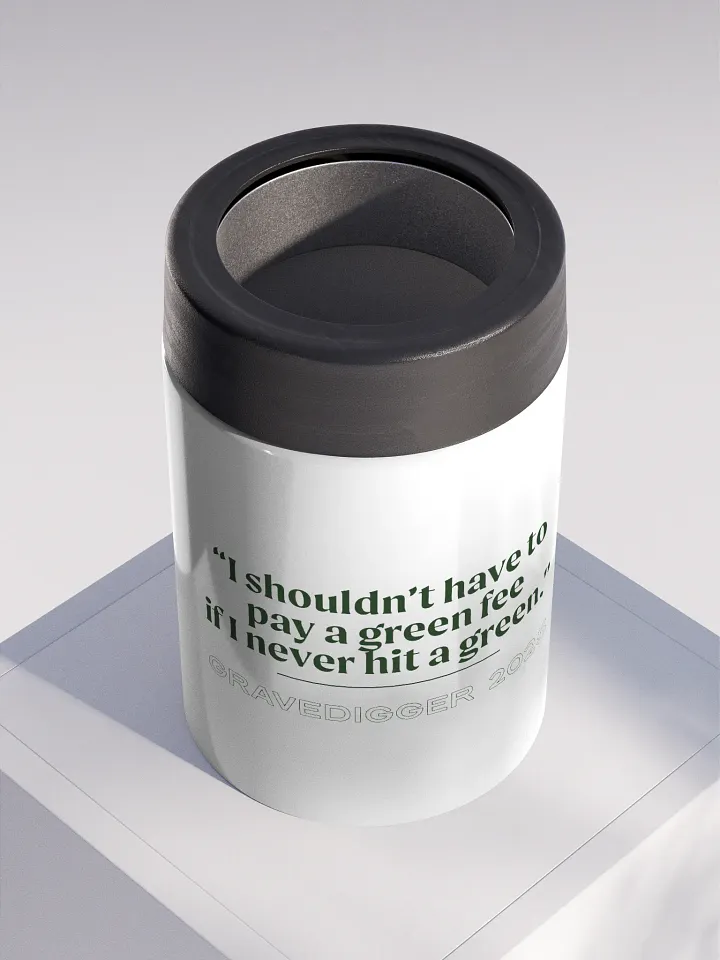 Gravedigger '25 Stainless Steel Koozie product image (2)