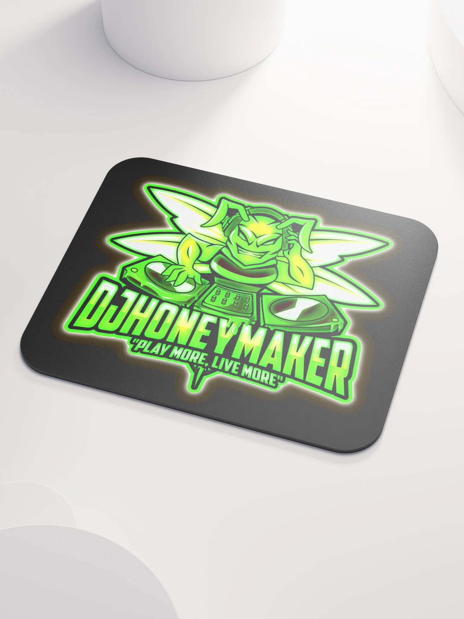 Neon Logo Classic Mouse Pad product image (3)
