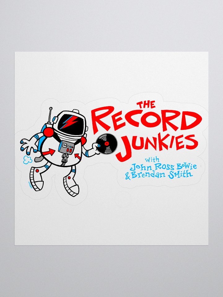 Official Record Junkies Sticker product image (3)