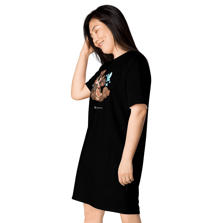 Playing Terra • T-shirt Dress (Black) product image (2)
