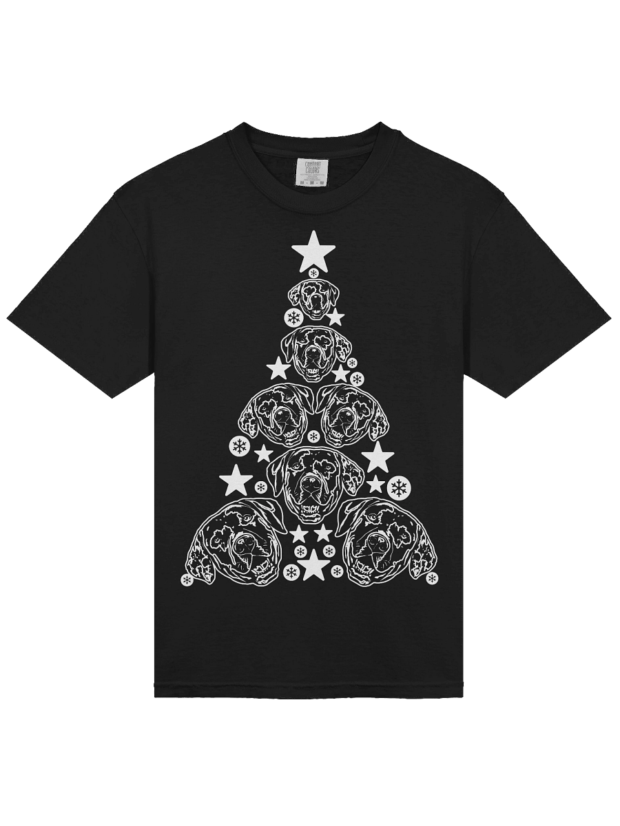 Catahoula Leopard Dog Christmas Tree T-Shirt product image (15)