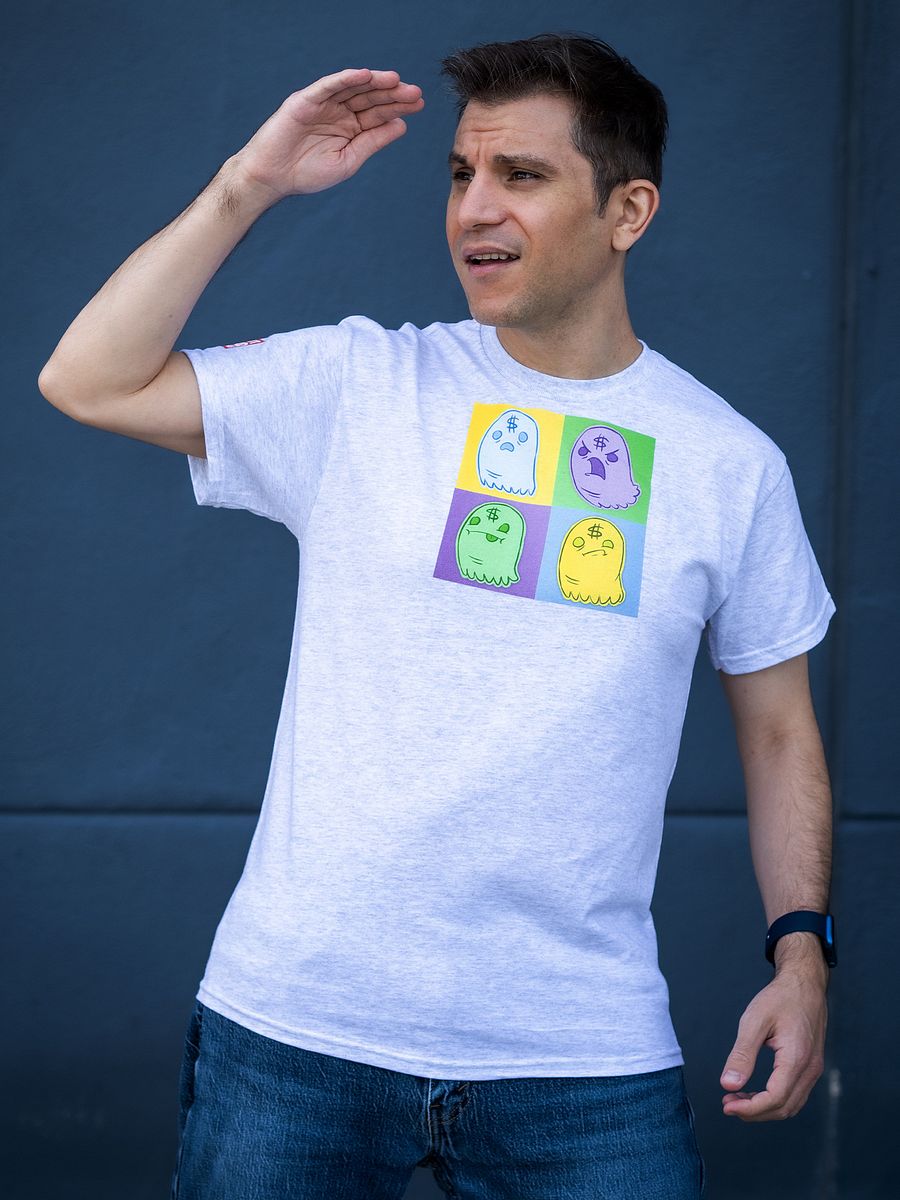 2x2 Grid Money Ghost T-Shirt product image (3)