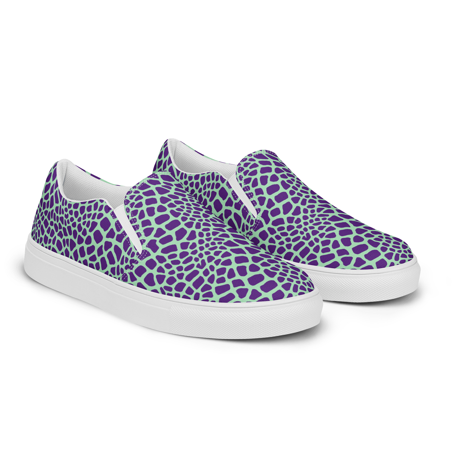 Green Giraffe Canvas Shoes product image (2)