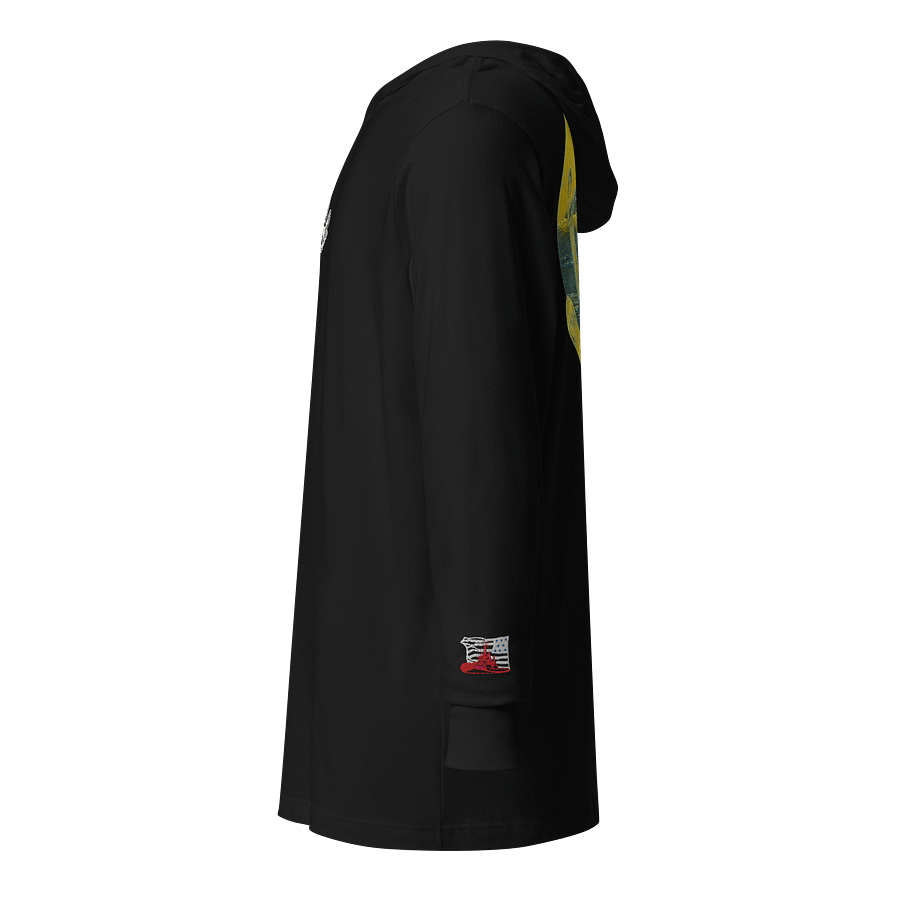 Twin anchor yellow Mount Rainier Marshall Foss hoodie Tee product image (4)