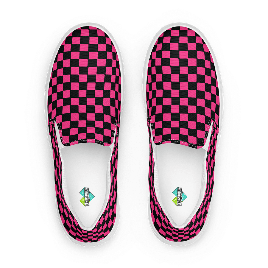 Checkered Chic Slip-Ons product image (2)