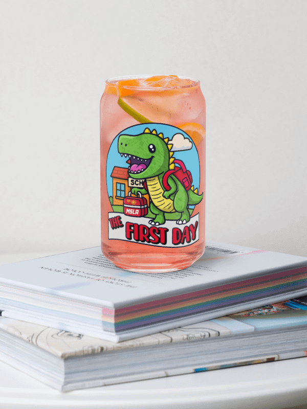 The First Day - Can Shaped Glass product image (1)