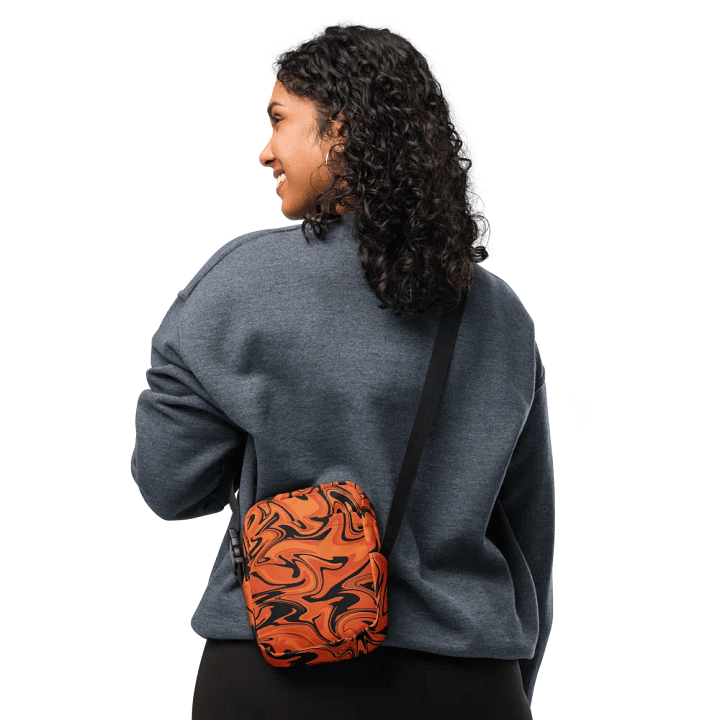 Orange Swirl Utility Crossbody Bag product image (2)