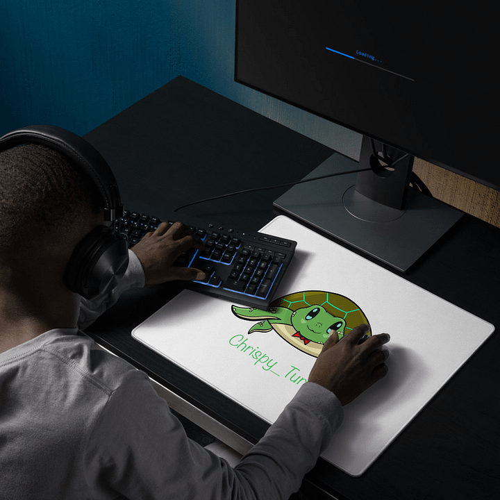 [chrispy_turtle] Gaming Mouse Pad product image (1)