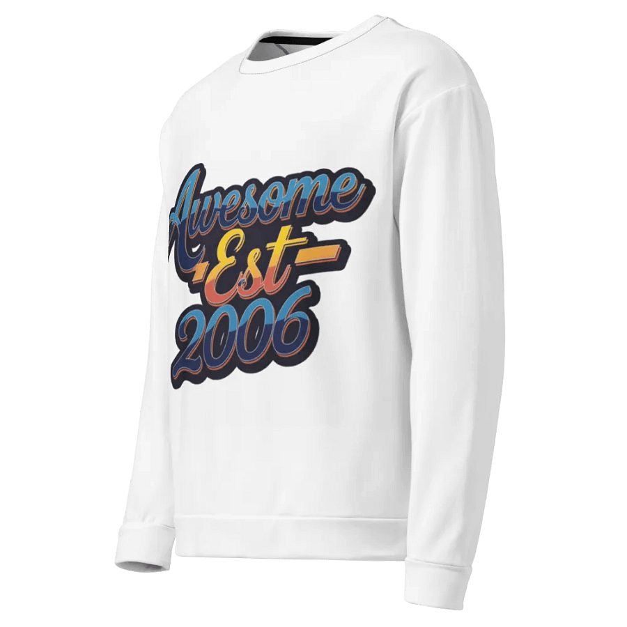 Vibrant Est 2006 All-Over Print Sweatshirt product image (3)