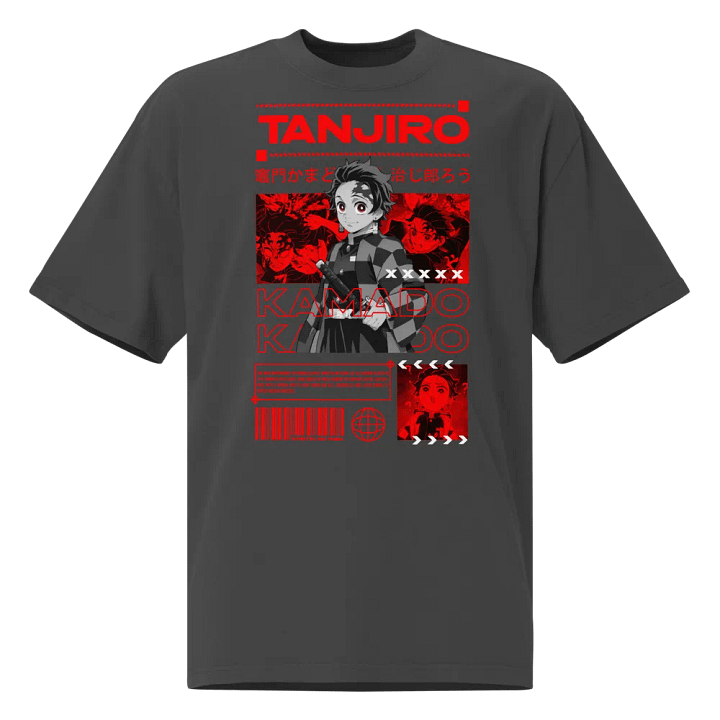 Tanjiro Kamado Redesign Oversized Tee product image (1)