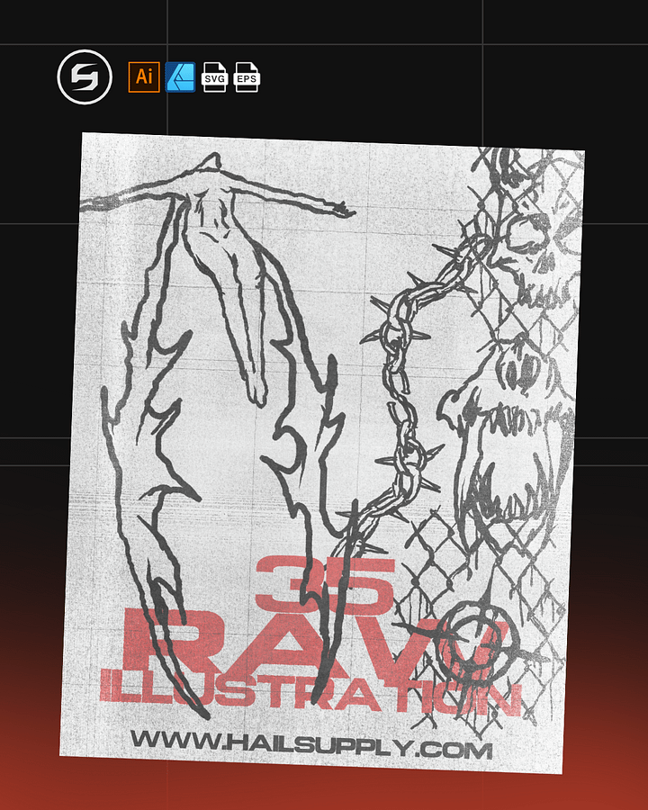 FREE 35 RAW VECTOR ILLUSTRATION product image (2)