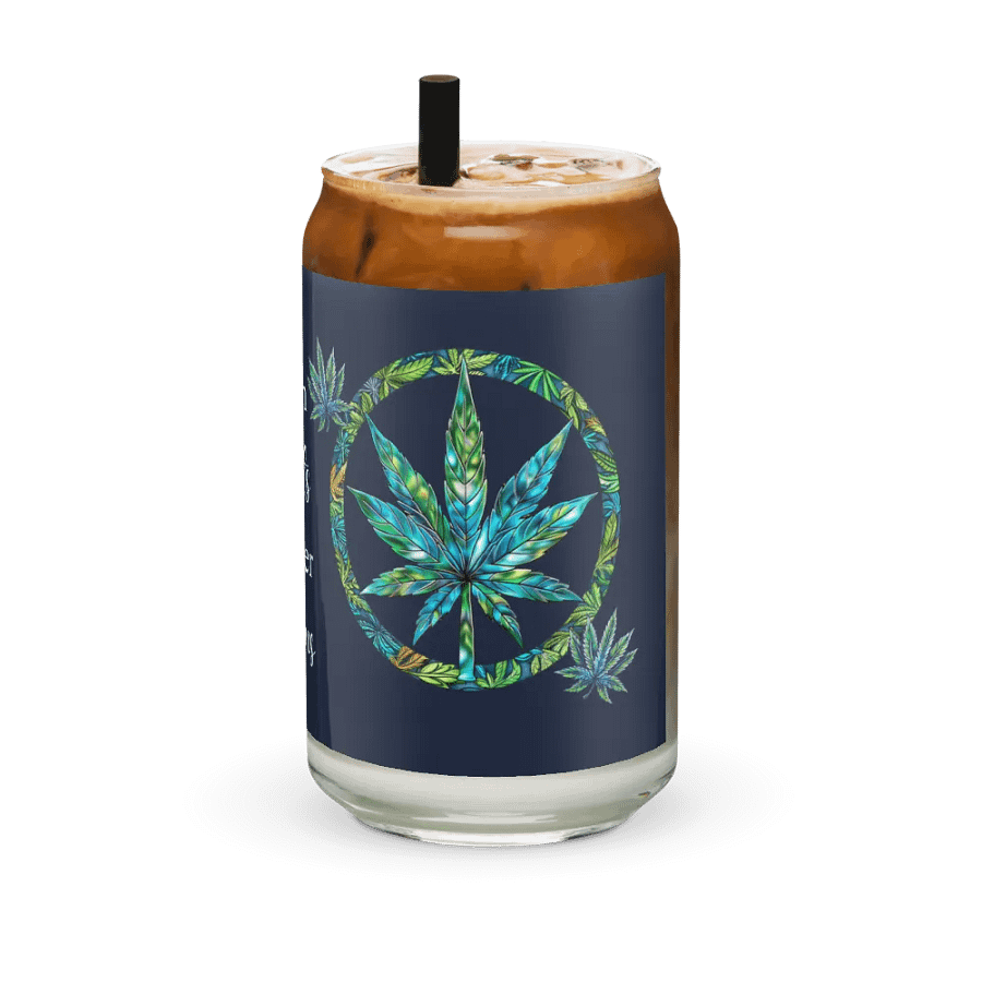 Moonlit Cannabis Can Glass product image (42)