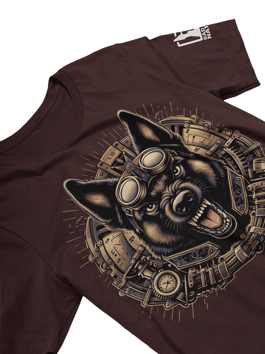 Steampunk Malinois - PREMIUM ADULT UNISEX T-SHIRT ***NEW LARGER PRINT product image (1)