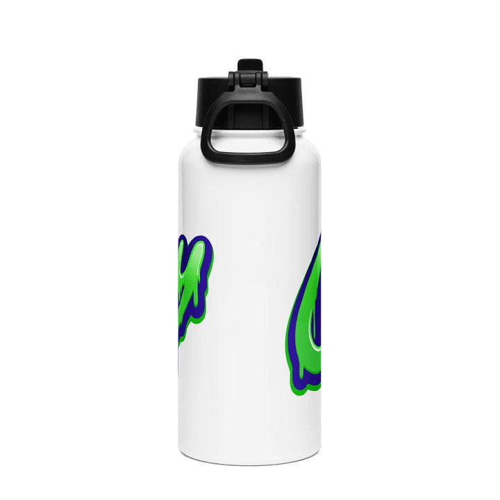 Chewy Stainless Steel Water Bottle with a Straw Lid product image (2)