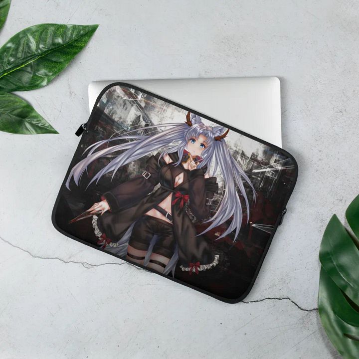 Darksu Kitsune Yandere Laptop Sleeve product image (2)