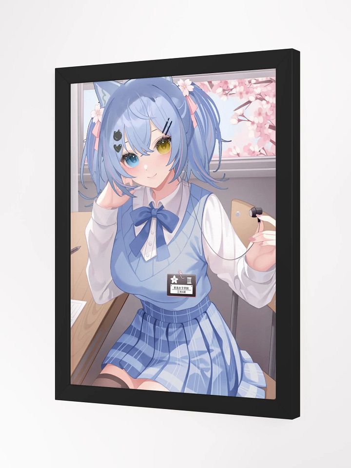 Framed Blue School Girl product image (18)