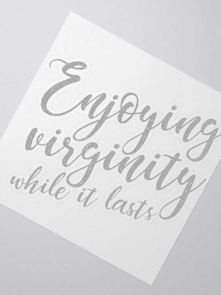 Virginity Sticker product image (5)
