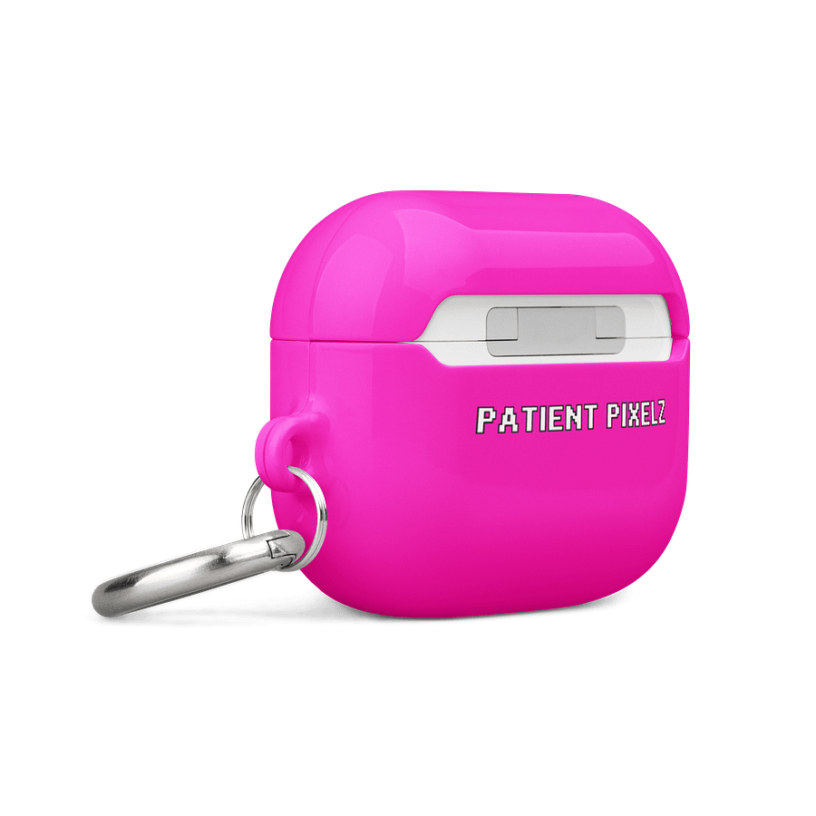 Patient PixelZ P Logo AirPods® Case (Hot Pink) product image (19)