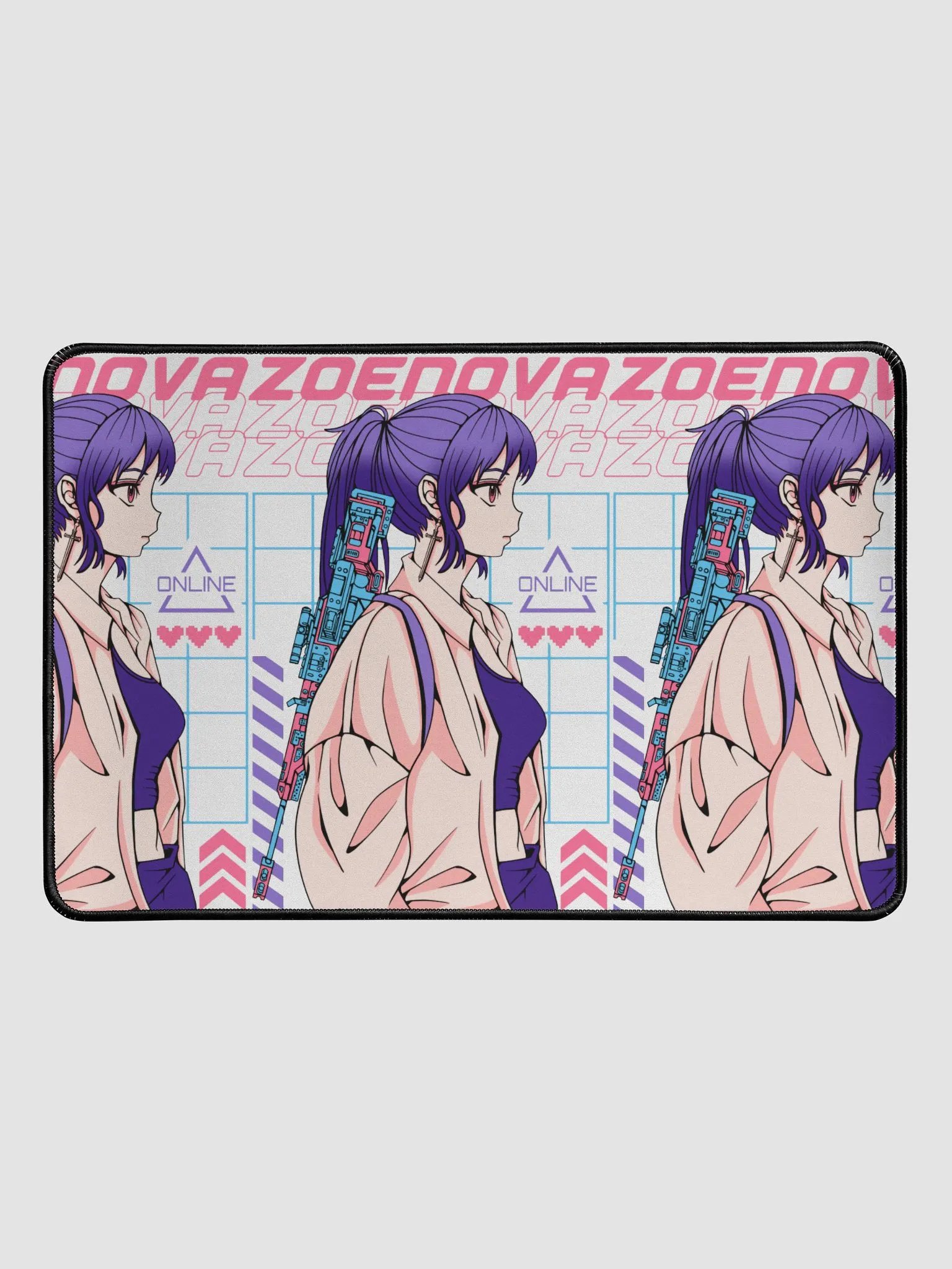 Online Desk Mat PURPLE (12
