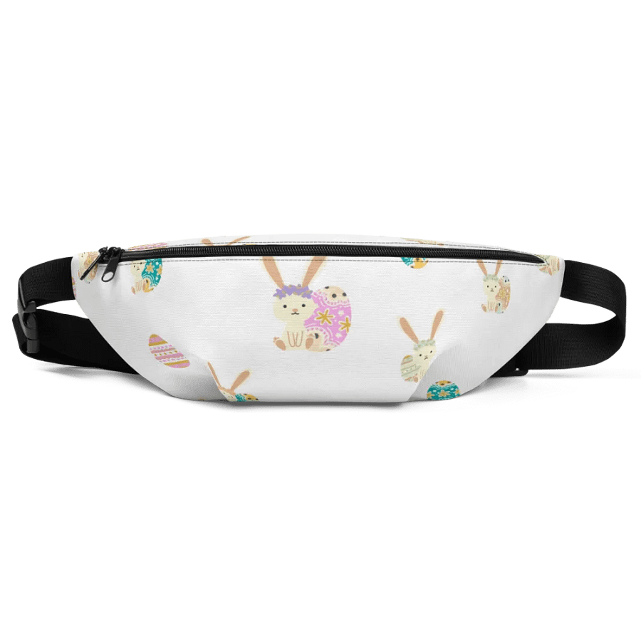 Floral Easter Bunny Eggs All Over Print Fanny Pack product image (1)