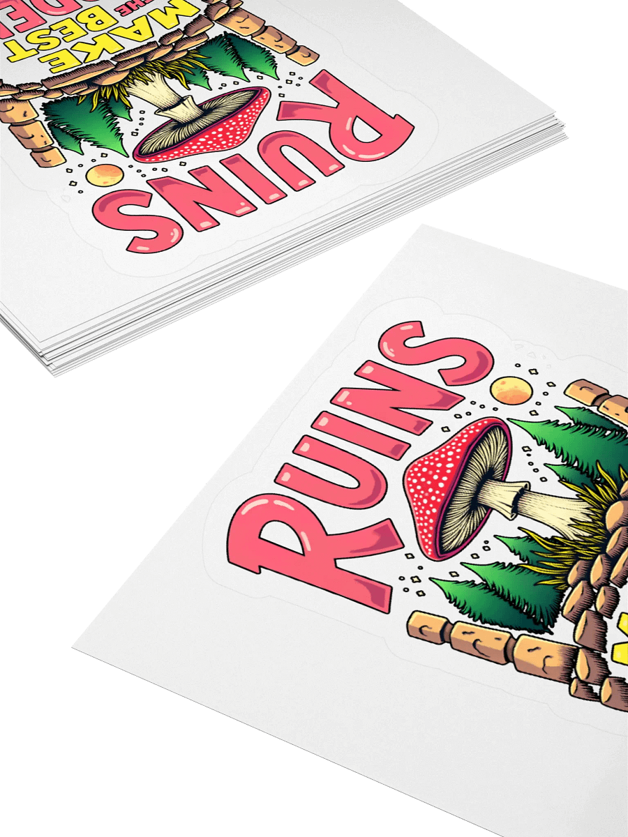 Ruins Make The Best Gardens Sticker product image (4)