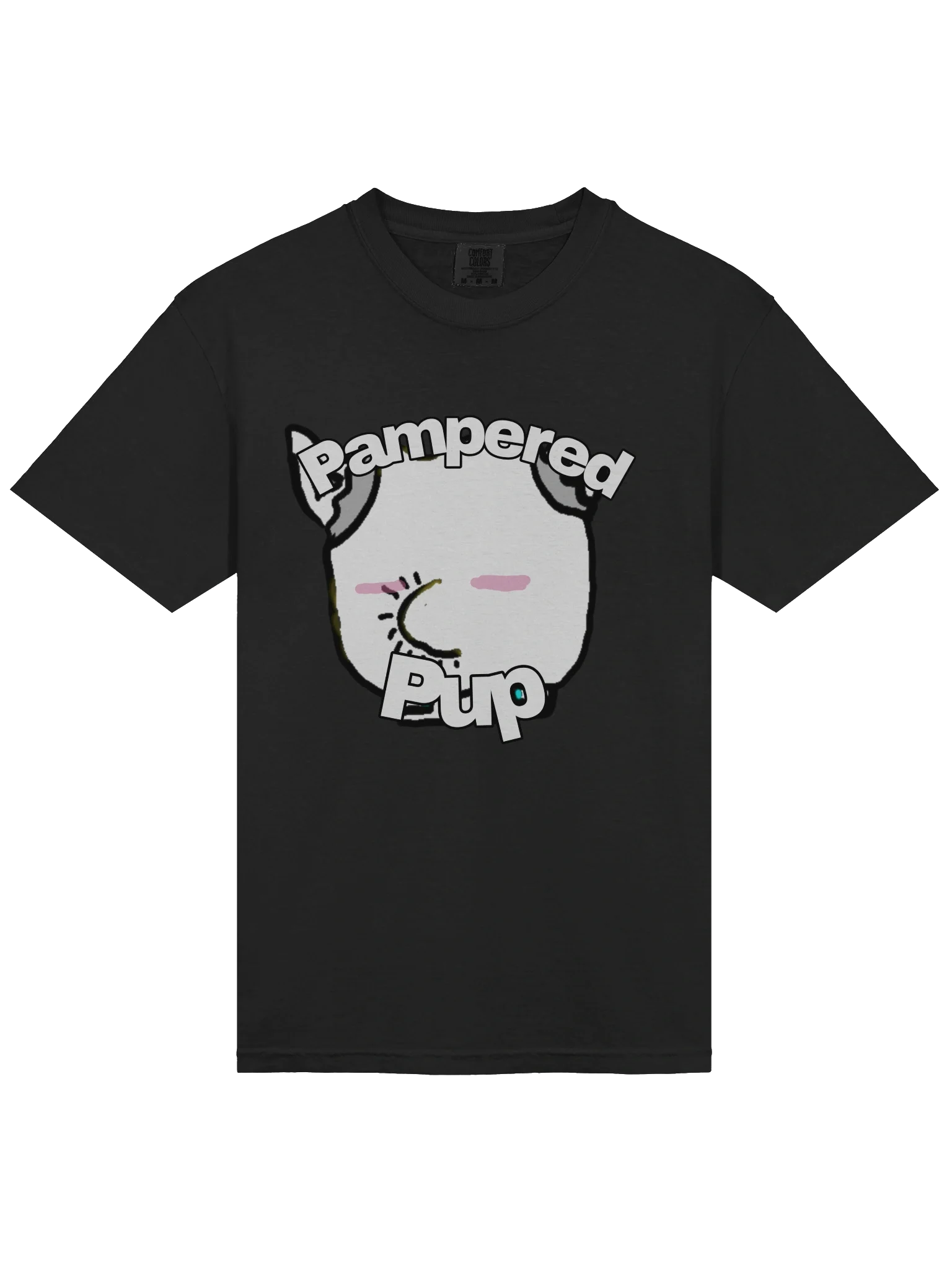 Pampered Pup (Blushing) heavyweight T-Shirt product image (3)