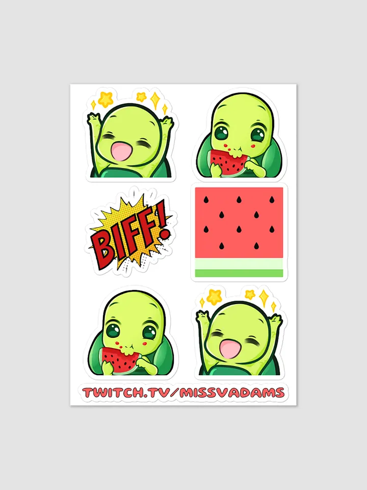 [MissVadams] Kiss Cut Sticker Sheet product image (2)