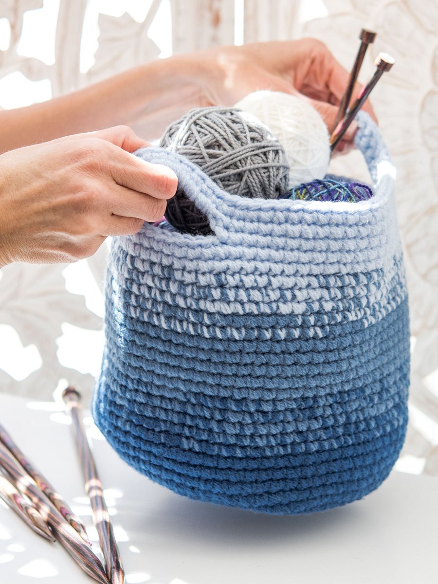 Cutie Utility Crochet Basket Pattern product image (8)
