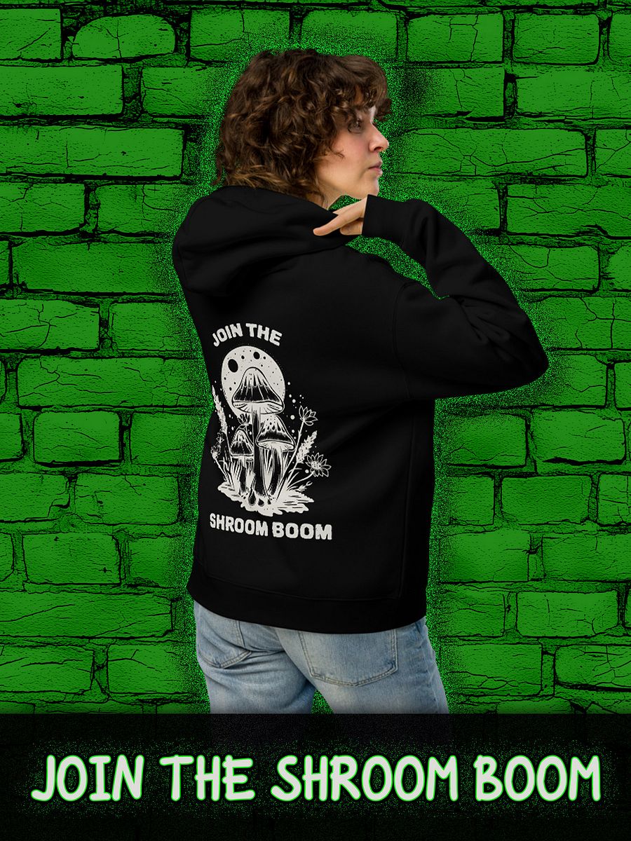 JOIN THE SHROOM BOOM Unisex Premium Oversized Hoodie product image (3)