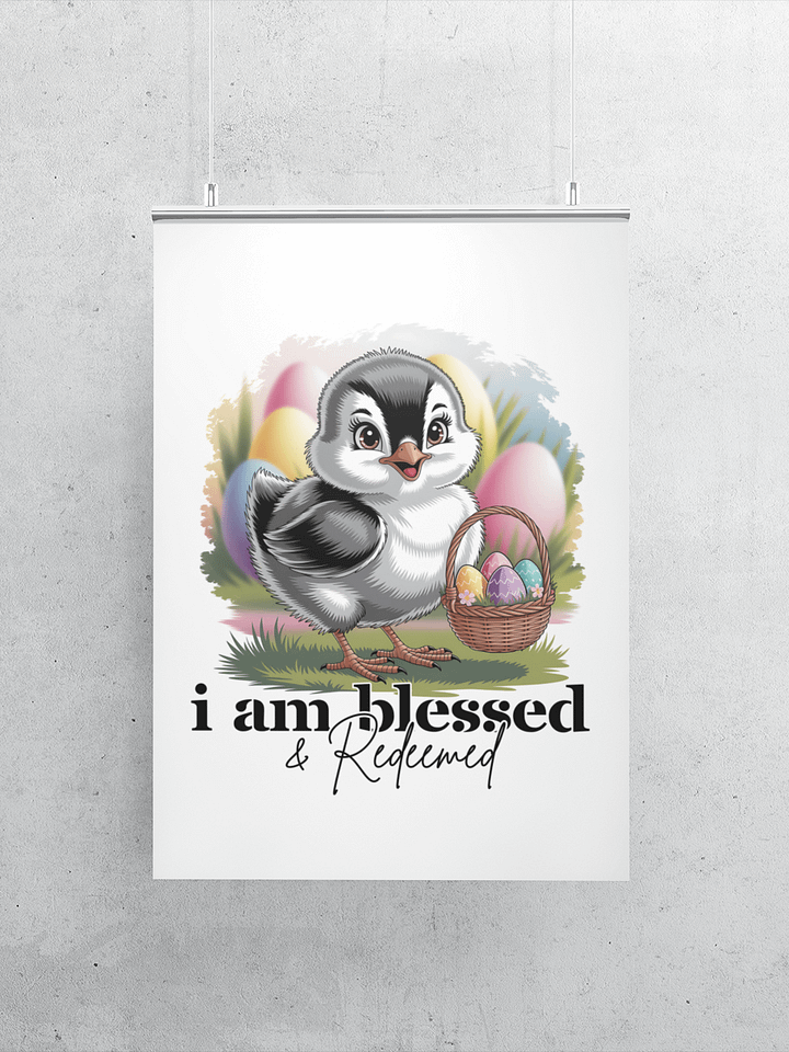 Blessed and Redeemed Christian Poster product image (1)