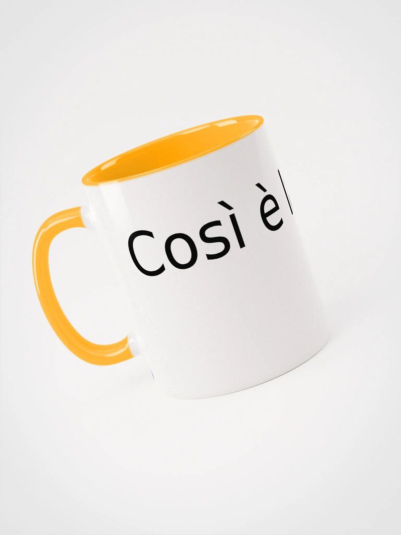 Mug cosi e la vita 2 colors