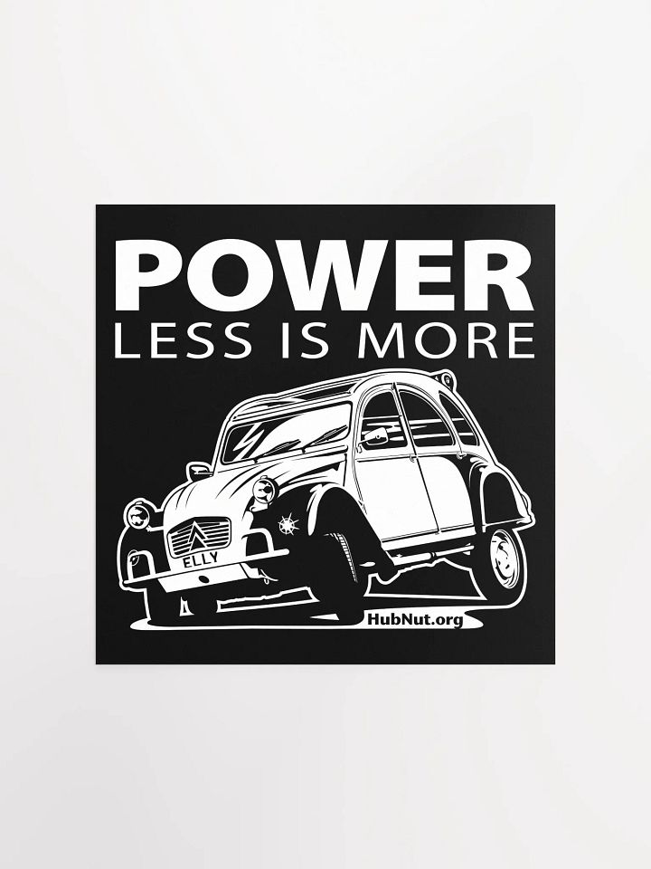 Power Less Is More Poster product image (3)