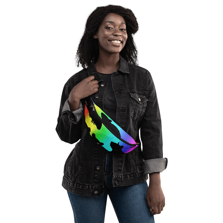rats on the rainbow fanny pack product image (1)