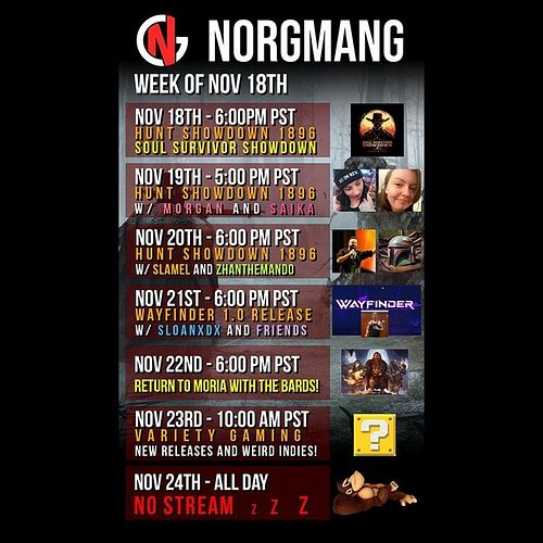 THE NEW WEEK IS UPON US! 

Raise your sword, and join the ranks of legends such as @themorgan.ttv @saika_saisune ZhanTheMando...