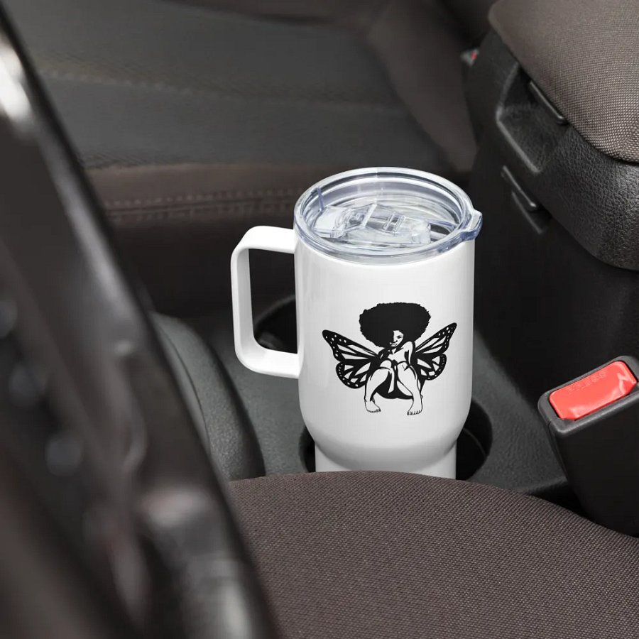 "Wings of Transformation" Travel Cup product image (4)