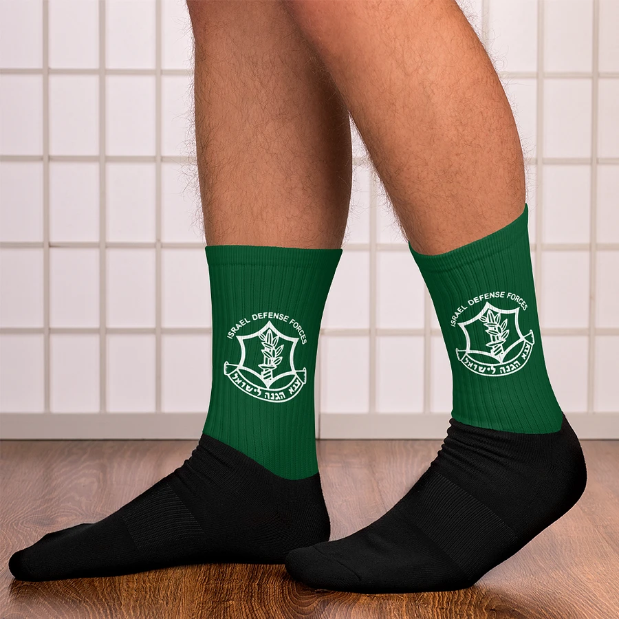 IDF Socks - White on Green product image (12)