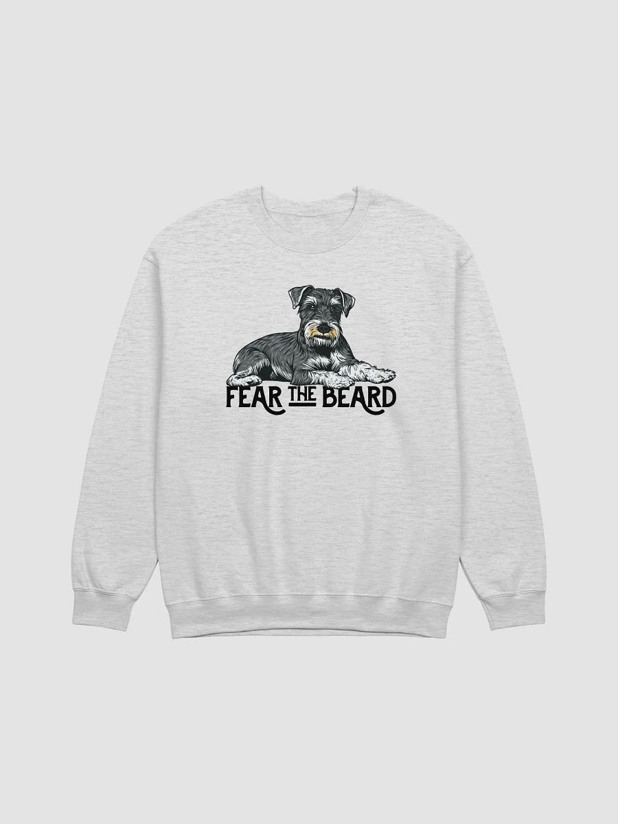 Fear the Beard Sweatshirt of a Schnauzer | Funny Shirt for Bearded Dog Paw-rents product image (25)