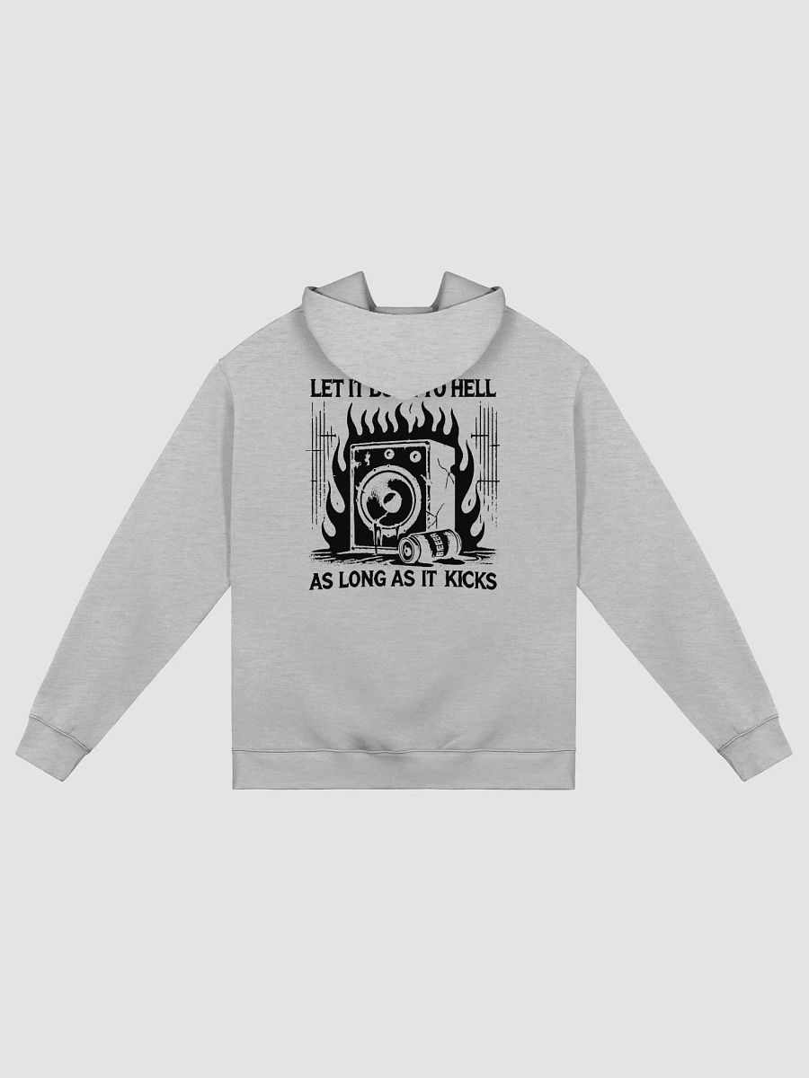 VibeFoundry Music Embroidered Hoodie (Grey) product image (2)