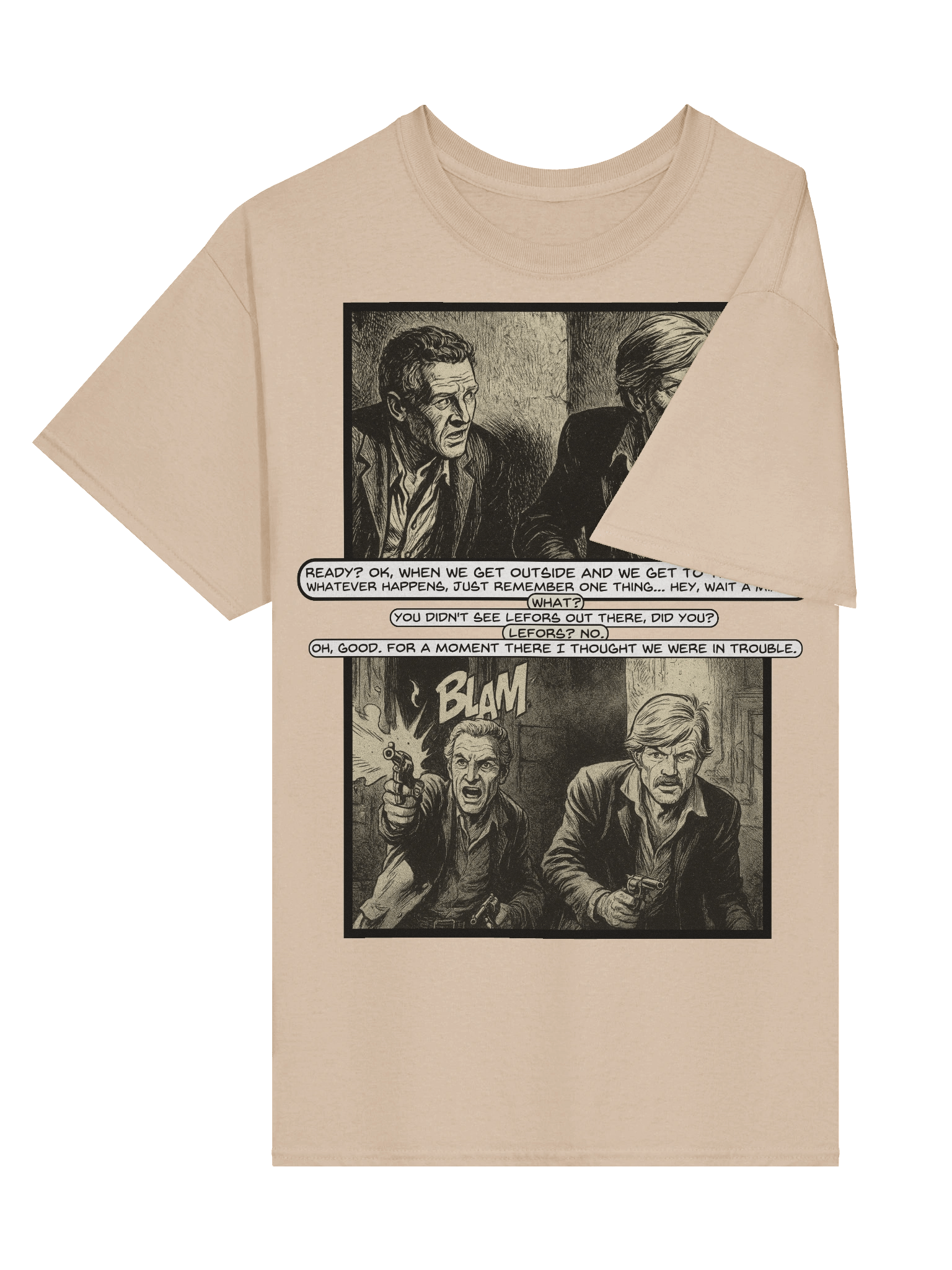 Butch Cassidy And The Sundance Kid inspired I Thought We Were In Trouble T-Shirt T-Shirt product image (99)