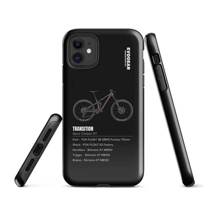 Black Transition Spire XT iPhone Case product image (1)
