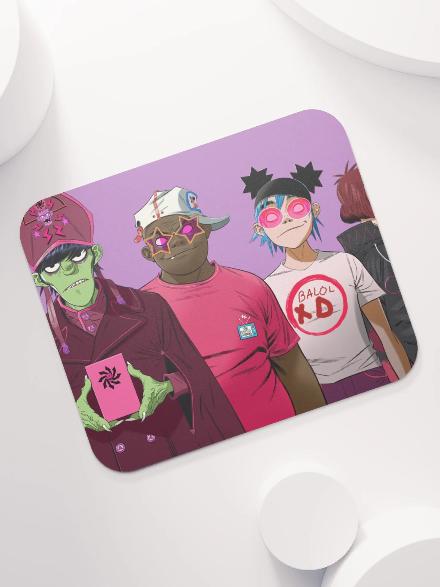 Gorillaz x balolxD mouse pad product image (7)