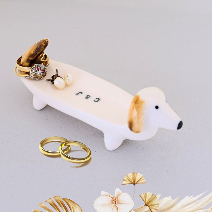 Dog Ring Holder ,Dachshund Lover Gift product image (1)