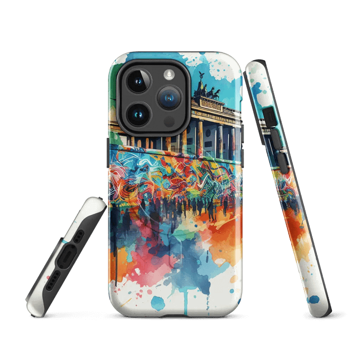 Vibrant Monument Art Tough iPhone® Case | BERLIN CITY product image (3)