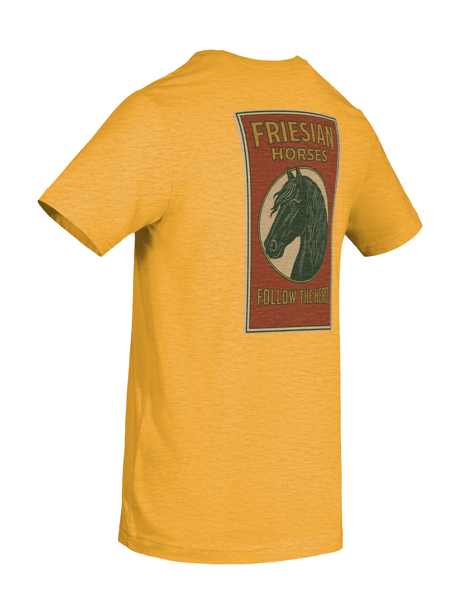 Vintage Friesian horses premium t-shirt product image (10)