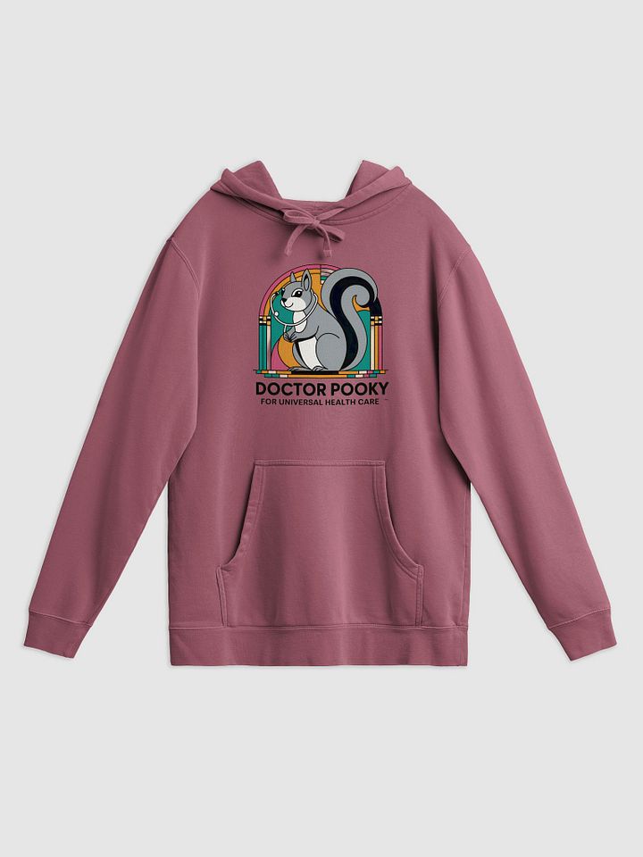 Super Premium Hoodie: Doctor pooky for universal health care product image (1)