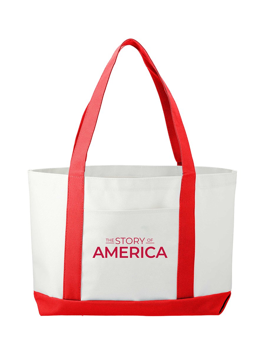 Story of America - Large Canvas Tote Bag product image (1)