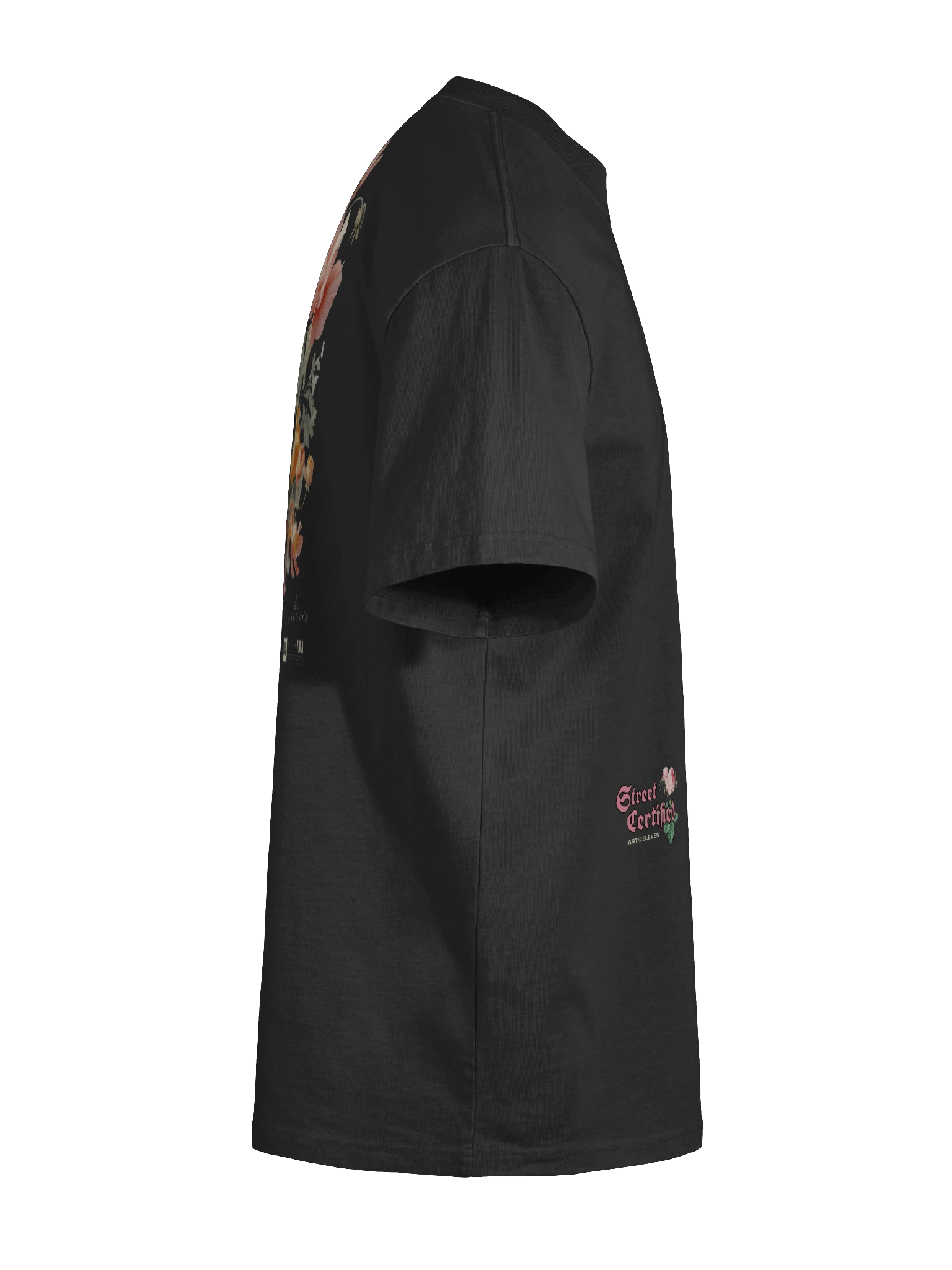 "Street Certified" Tee: Bloom Where You Roam. Authenticity Defined. 🌹🛣️ product image (9)