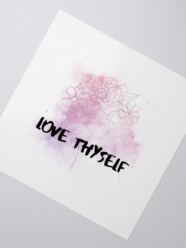 love thyself sticker product image (2)