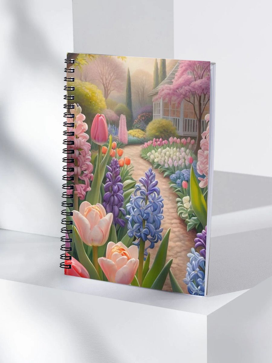 Enchanted Garden Dreams Spiral Notebook product image (4)